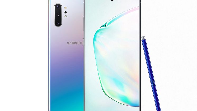Samsungin Galaxy Note10 ja Note10+ kaupoissa tänään