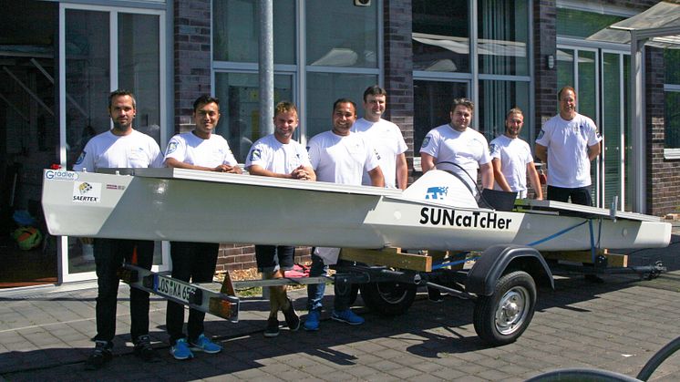 Team der TH Wildau siegte mit dem Eigenbau „SUNcaTcHer“ bei der internationalen Solar Regatta in Kaliningrad/Russland