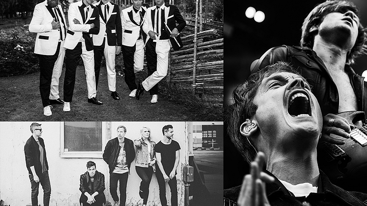 The Hives, Mando Diao och The Sounds slår publikrekord!