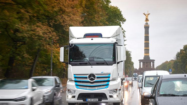 Daimler med ambitiøs udmelding: Alle lastbiler skal være CO2-neutrale i 2039