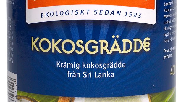 Kung Markatta lanserar ekologisk kokosgrädde 