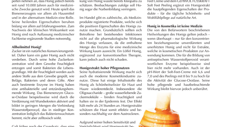 Vielfältiger Honig: Mythos oder Allheilmittel?