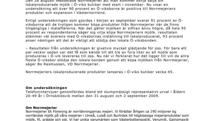 Bonden i fokus när Ö-viksborna väljer lokalproducerat