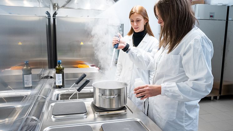 Electrolux Professionals professionella experimentkök på Institutionen för Livsmedelsteknik, univeristetet i Udine, Italien.