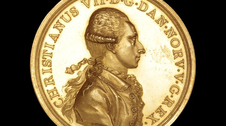 Medaljen for Ædel Daad / Pro Meritis, 1771. Vurdering: 50.000 kr. 