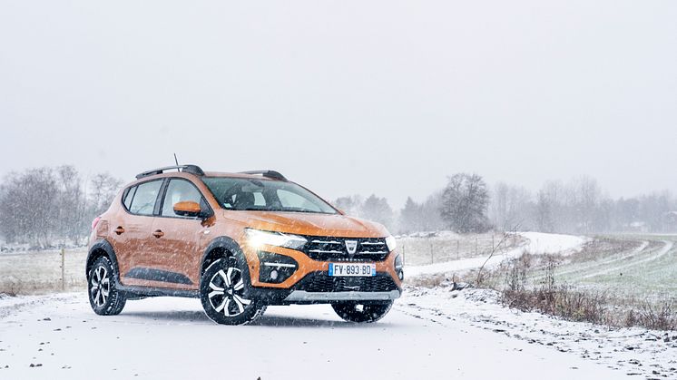 Dacia Sandero är Europas mest sålda bil mot privatkund 2021
