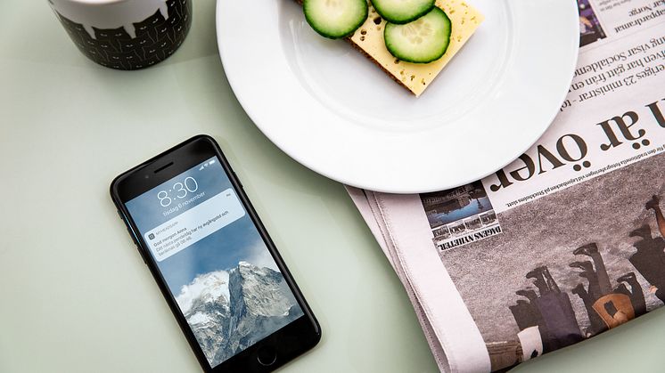 Notiser med MyHeadsapp för just din resa, innan du påbörjar den.