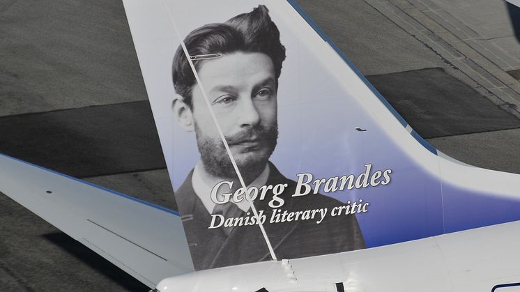 Georg Brandes på nyt Norwegian-fly