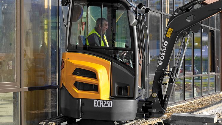  Volvo ECR25D minigrävare