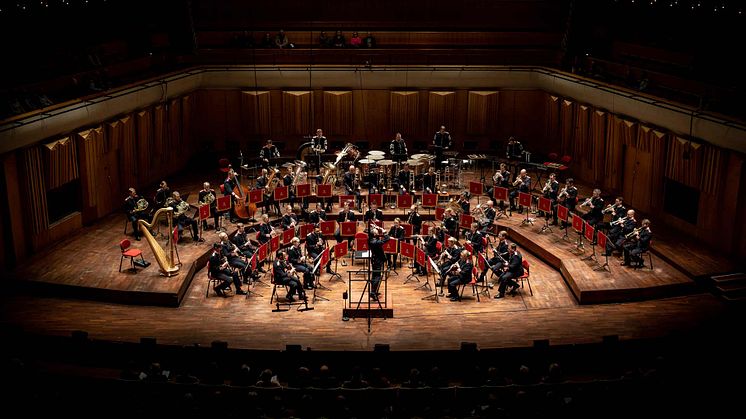 Arméns musikkår gästar Vara Konserthus 4 november. Foto: Christian Ekstedt
