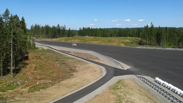 Fordonsforskning gynnas av ny testbana