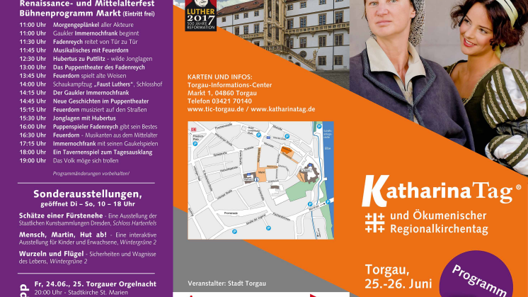 Programm des 7. Katharina-Tags am 25. und 26. Juni 2016