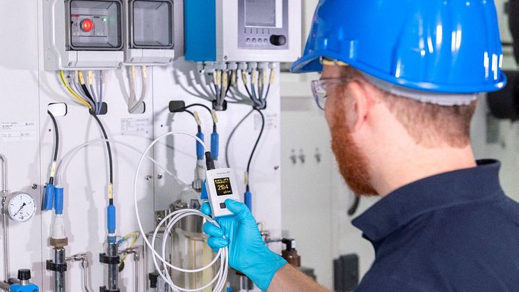 CML18 handhållet mätinstrument för pH/ORP, konduktivitet, löst syre och temperatur