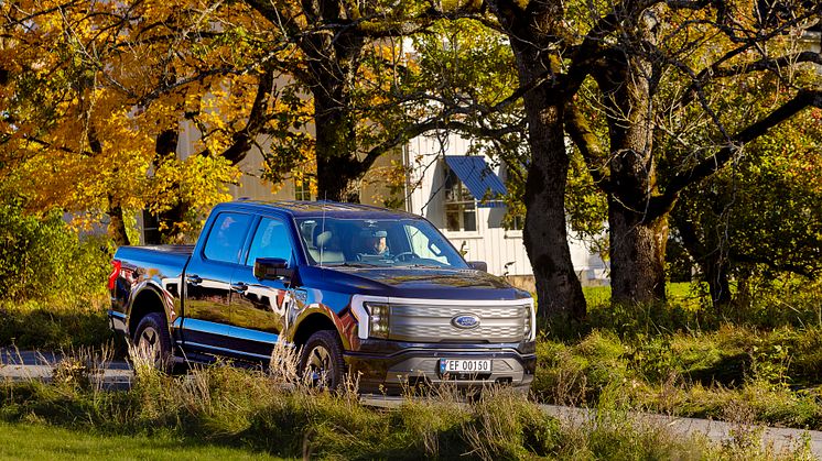Ford F-150 Lightning høst 2023 Norge (16)