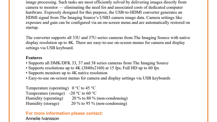 Launch: New USB-to-HDMI Converter