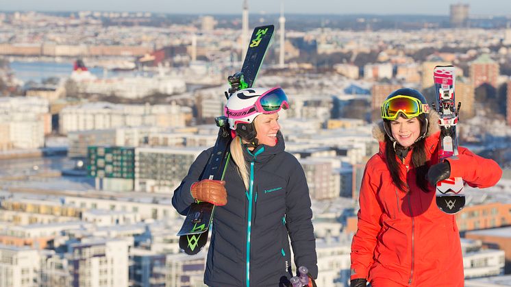 Skiers Hammarbybacken