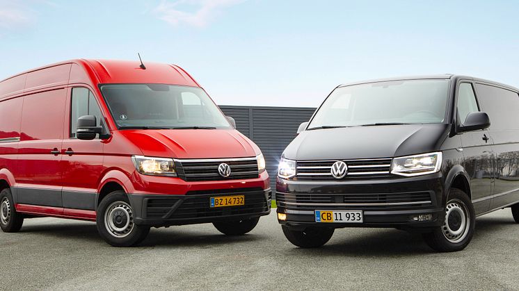 Volkswagen Erhvervsbiler styrker Transporter og Crafter med nyt leasingprogram og prisstruktur