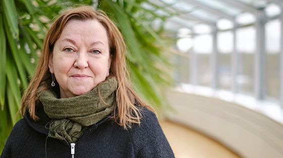 Maria Nilsson, forskare vid institutionen för epidemiologi och global hälsa, Umeå universitet. Foto: Simon Öhman Jönsson.