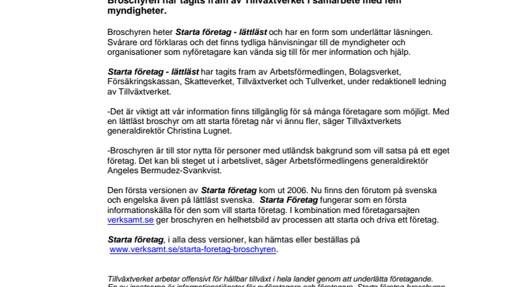Lättläst om att starta företag