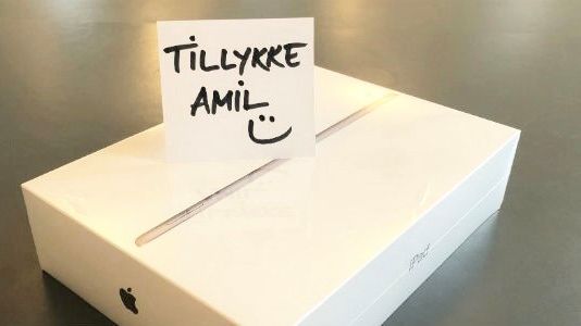 Giv dit samtykke – måske vinder du en iPad