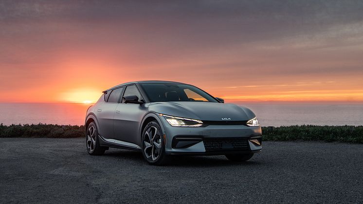 Kia EV6 får högsta betyg i IIHS krocktest.