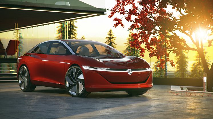 I.D. Vizzion konceptbilen er et realistisk bud på fremtidens luksussedan fra Volkswagen