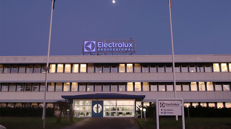 I Electrolux Professionals fabrik i småländska Ljungby tillverkas professionella tvättlösningar.