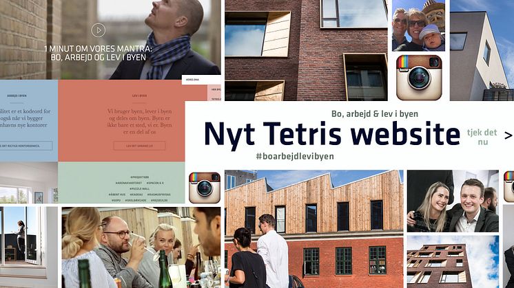 Vi vil gerne præsentere vores nye "online look" - som afspejler vores værdier, visioner og kompetencer i Tetris A/S