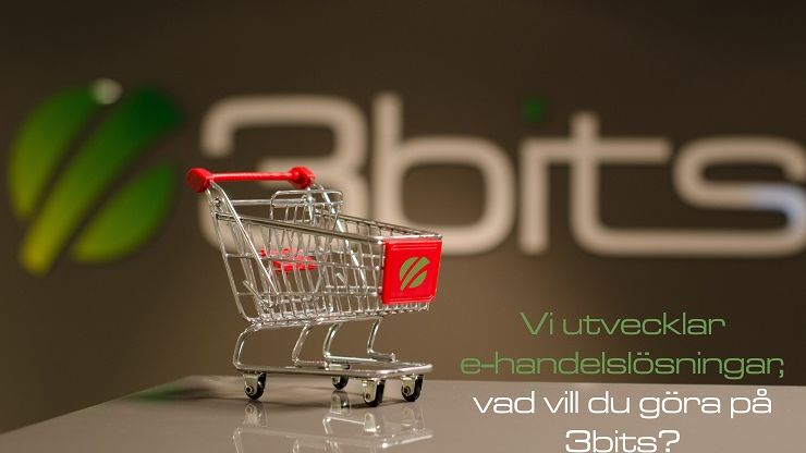 Vi utvecklar e-handelslösningar, vad vill du göra på 3bits?