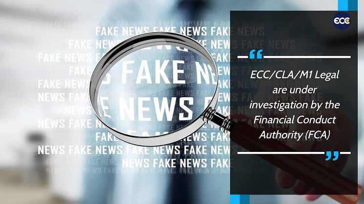 Clarification on false accusations against ECC by fraudulent 'competitors'