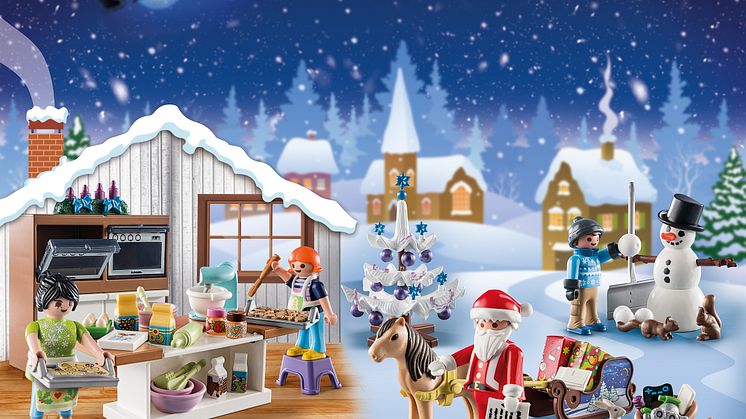 Türchen auf für großen Spielspaß: Die neuen Adventskalender von PLAYMOBIL 