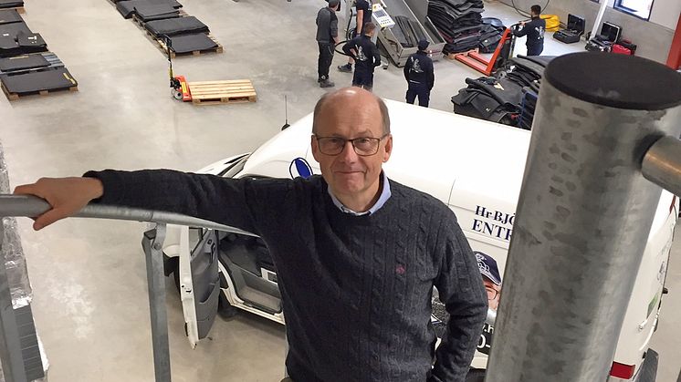 Carl-Johan Björkman ser fram emot det nya samarbetet med Beskow von Post AB 