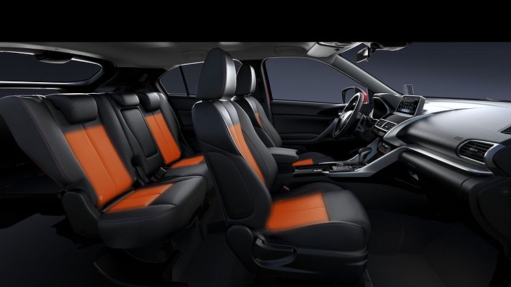 Eclipse Cross 2018 interiør