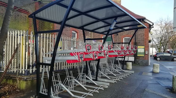 Cheam cycle rack