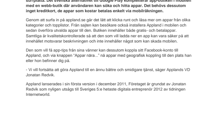 Hämta Android-appar från webben