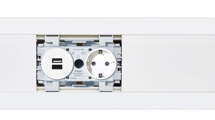 USB-Kanalsteckdose Geräteeinbau