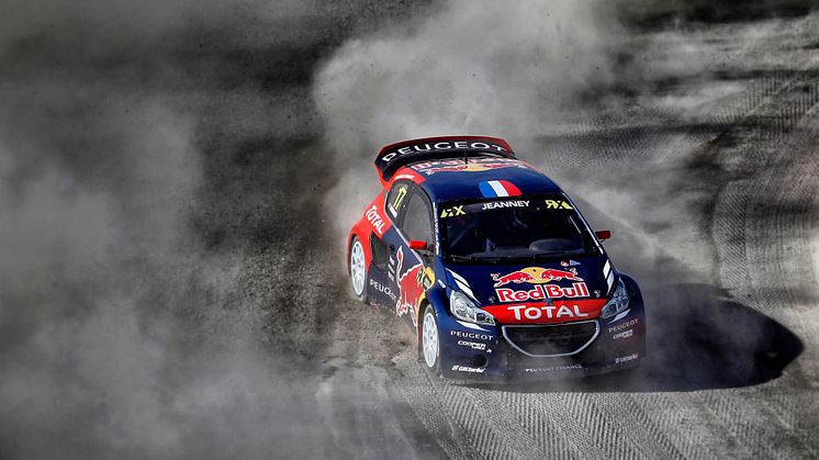 Etta och tvåa i Hell - ett drömresultat för Team Peugeot Hansen