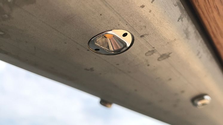 Folke Bernadottes bro, HLS detalj
