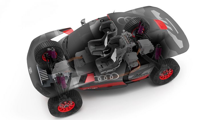 Audi RS Q e-tron med 2024 opdateringer