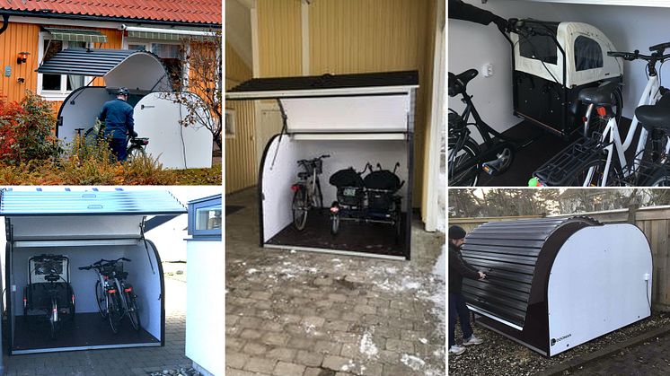 Dooman Minigarage Cykelförvaring LSS Nöjda kunder
