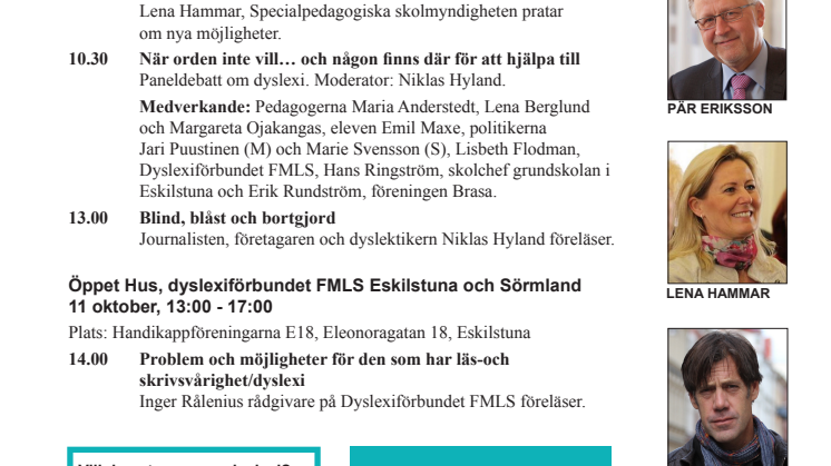 ​Mediainbjudan: Så lärde sig Emil att leva med sin dyslexi