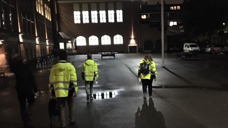 Er du klar for Fang energityven 2020? Her fra fjorårets jakt med Undervisningsbygg...