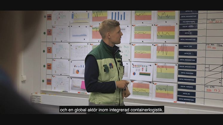 Kortfilm- APM Terminals i Göteborg – en global aktör inom integrerad containerlogistik.