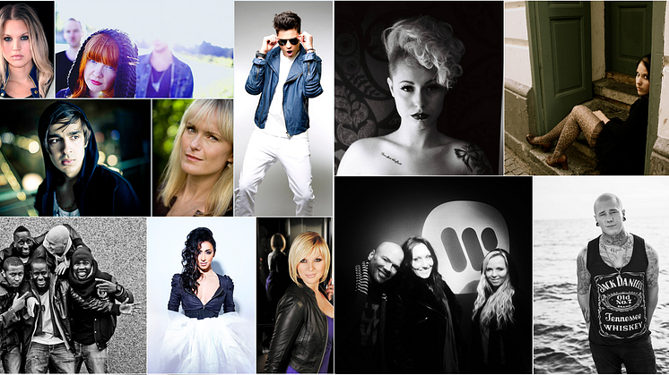 Warner Music bakom mer än en tredjedel av startfältet i Melodifestivalen 2014