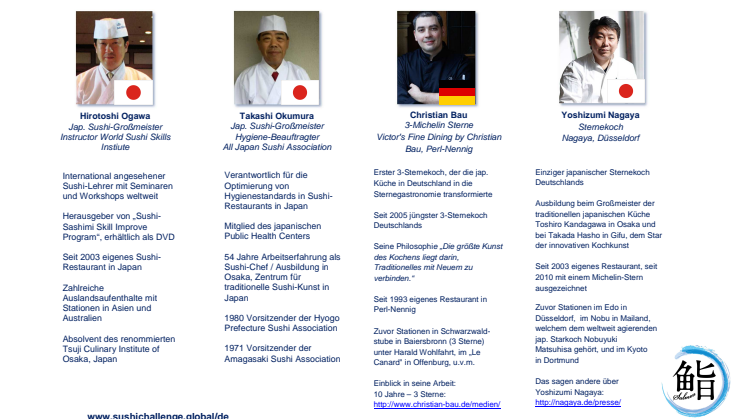 Die hochkarätige Jury des deutschen Halbfinales