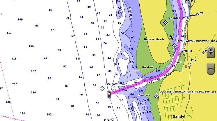 Garmin® förbättrar BlueChart®-kartografin med nytt HD-innehåll
