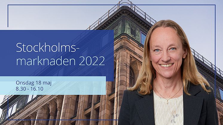 Karin Witalis, Head of Research på Colliers deltar som talare på seminariet Stockholmsmarknaden 2022.