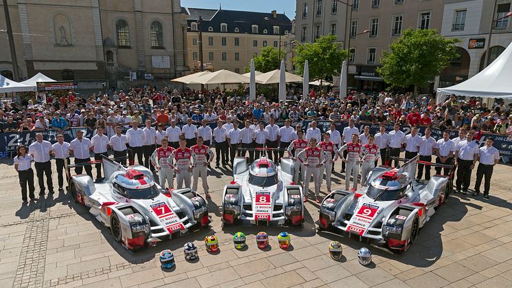 Audi er officielt klar til Le Mans – gik gennem den tekniske kontrol