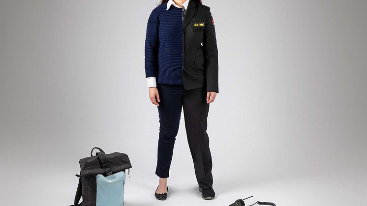 Mounia, 31, skulle bara sommarjobba medan hon hade uppehåll från studierna. Sommarjobbet ledde till fortsatt anställning, och idag trivs hon lika bra som då. Foto: Securitas Sverige AB.