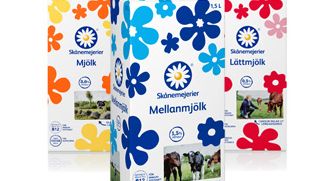Skånemejerier byter till miljöcertifierade mjölkförpackningar